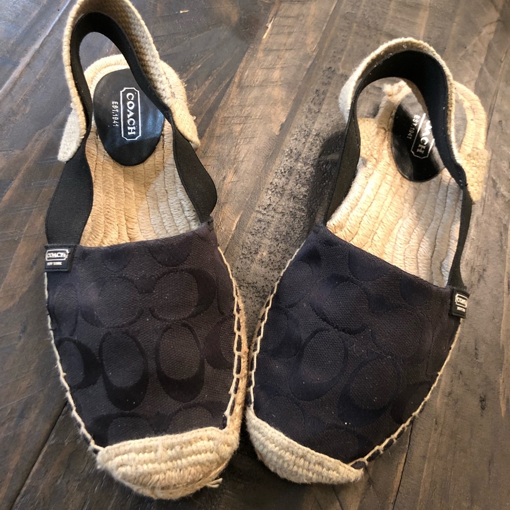 Coach Slingback Espadrilles  Rayanne 8
